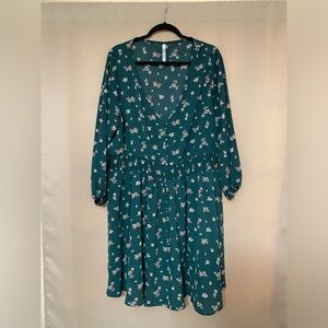 Beautiful dress! 3x mid length.